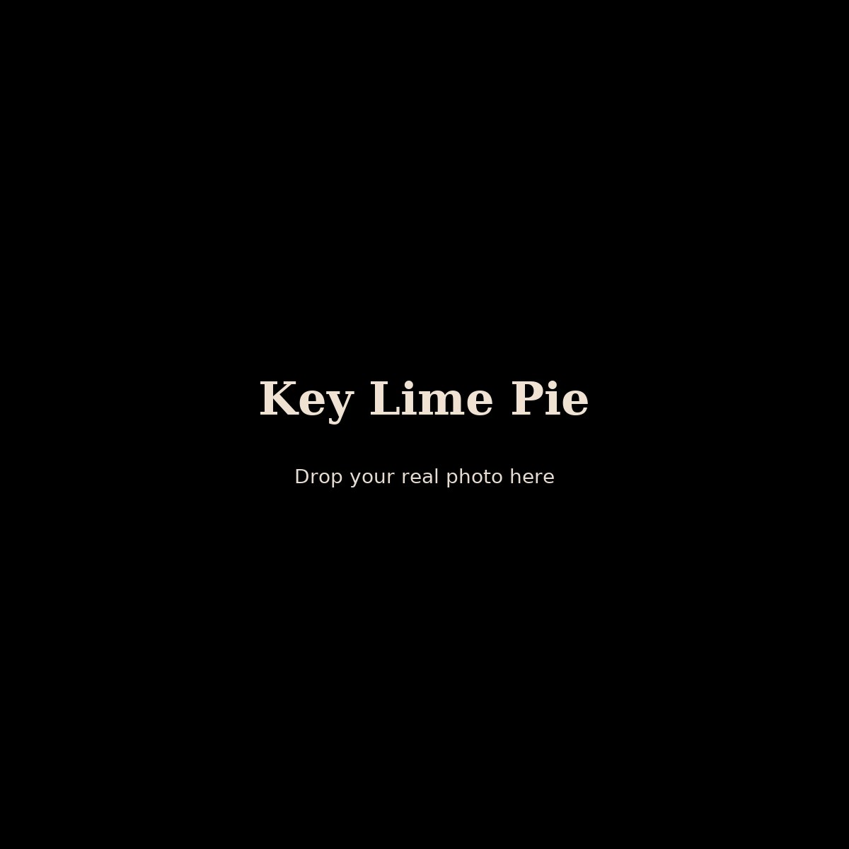 Key Lime Pie